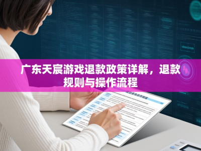 广东天宸游戏退款政策详解,退款规则与操作流程