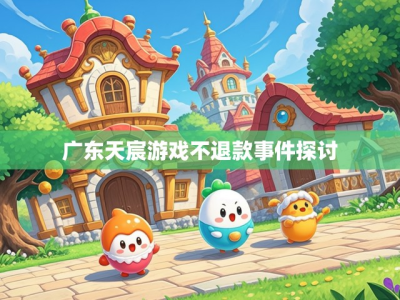 广东天宸游戏不退款事件探讨